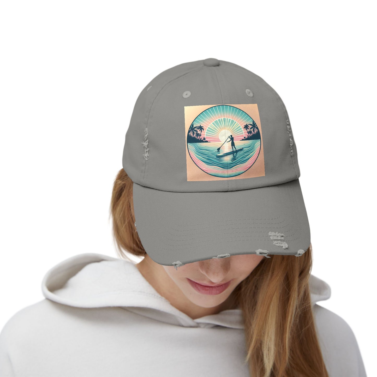 Unisex Distressed Paddleboarders Cap