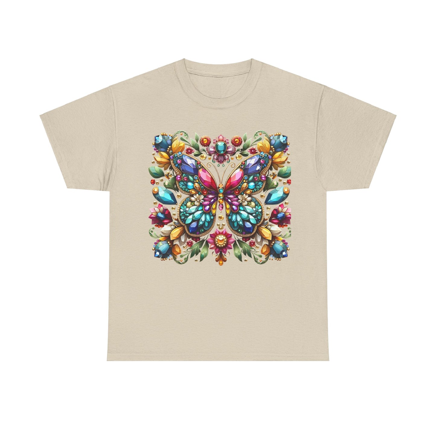 Enchanting Butterfly Brooch Unisex T Shirt Graphic Tee Unisex