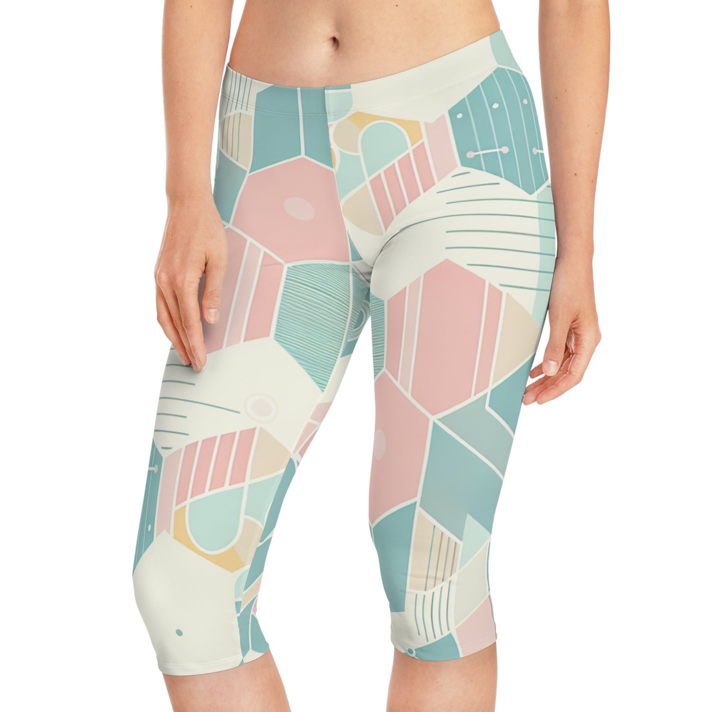 Power Boost Fitness Realm - Capri Leggings