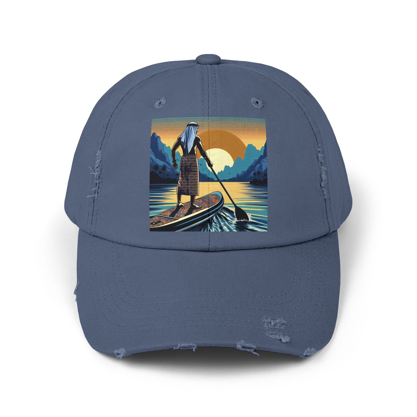 Unisex Distressed Paddleboarders Cap