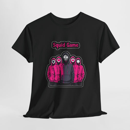 Squid Game Unisex Men´s Women´s Graphic Cotton Funny T Shirt Tee