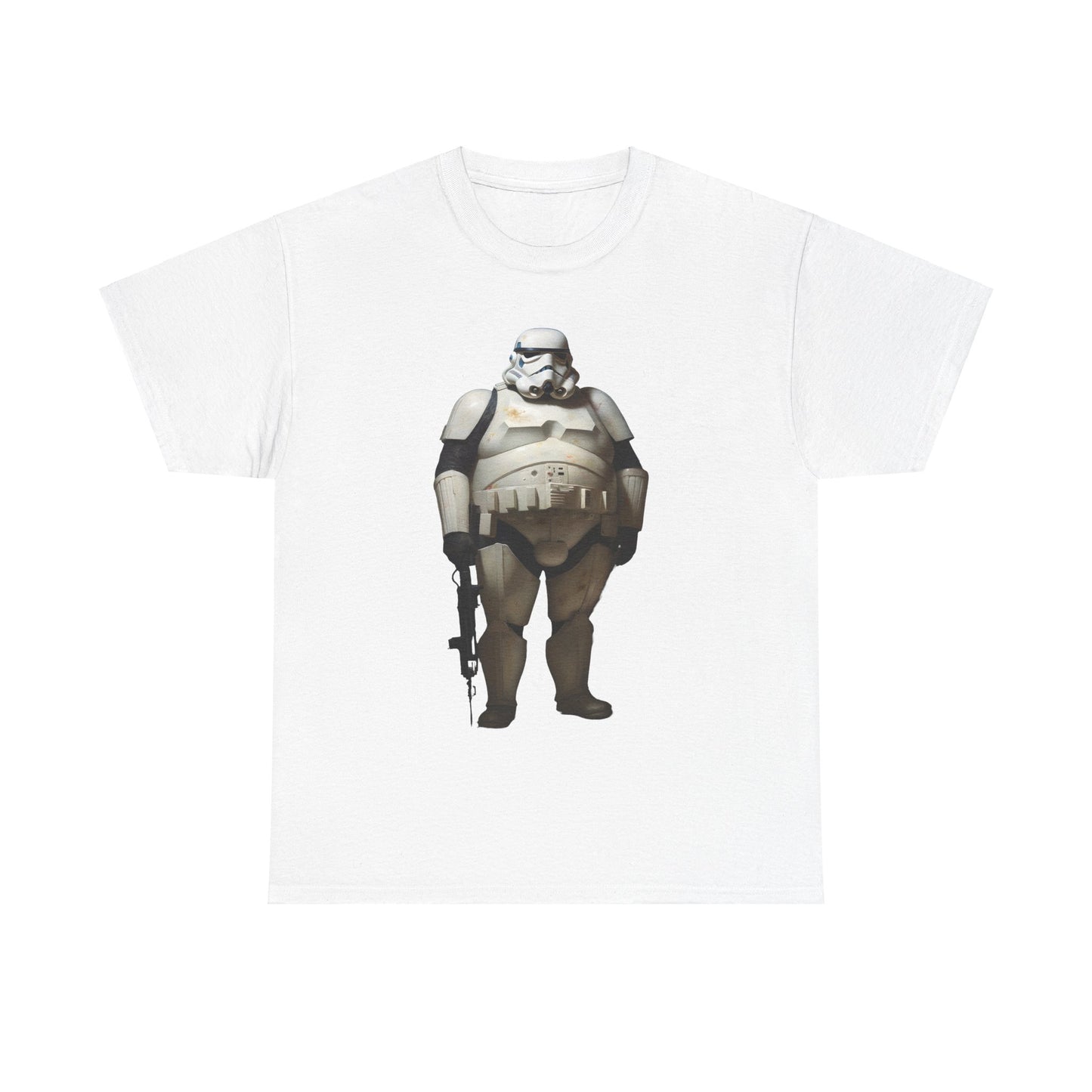 Chubby Stormtrooper  Graphic Unisex Graphic Tee Shirt