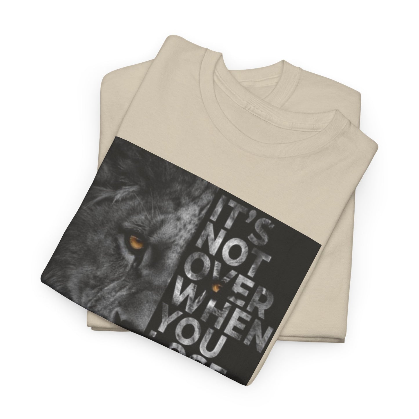 It´s Not Over Graphic Unisex T Shirt TEE Mens Womens Urban