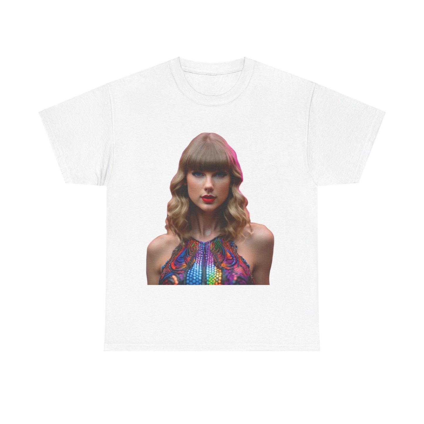 Swifties psychedelic  Taylor Swift Heavy Cotton Tee