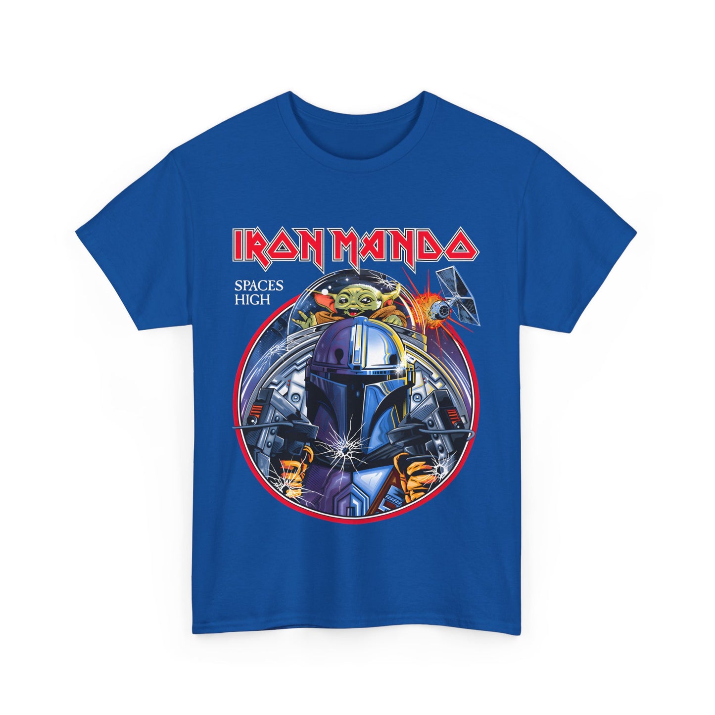 Iron Mando Star wars Graphic Unisex  Tee Shirt