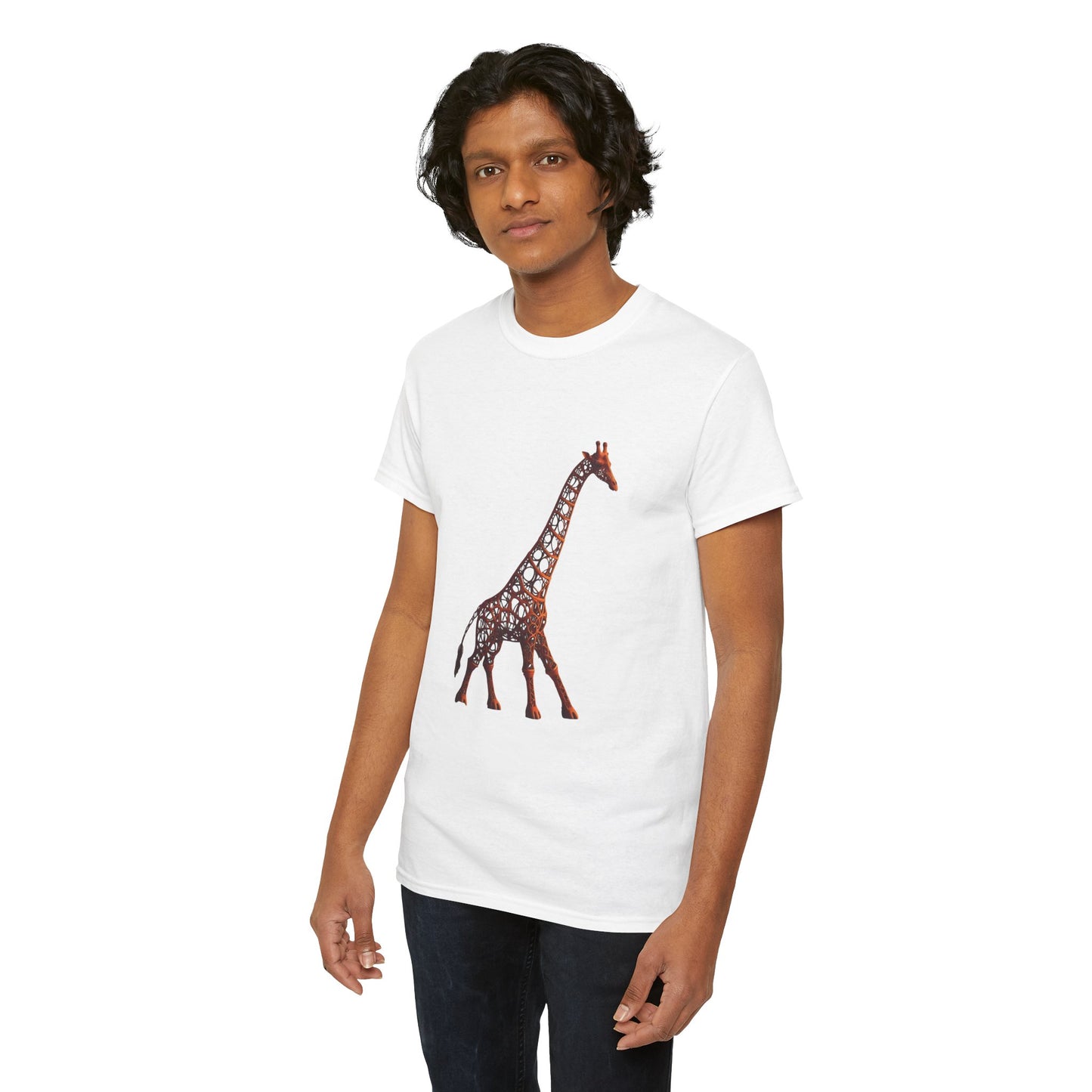 Stylized Giraffe  Graphic Tee Unisex T shirt