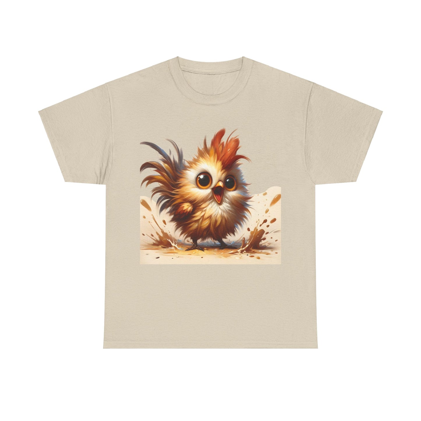 Explosive Joy Tee - Cartoon Bird Edition  Unisex Cotton Tee Graphic T Shirt