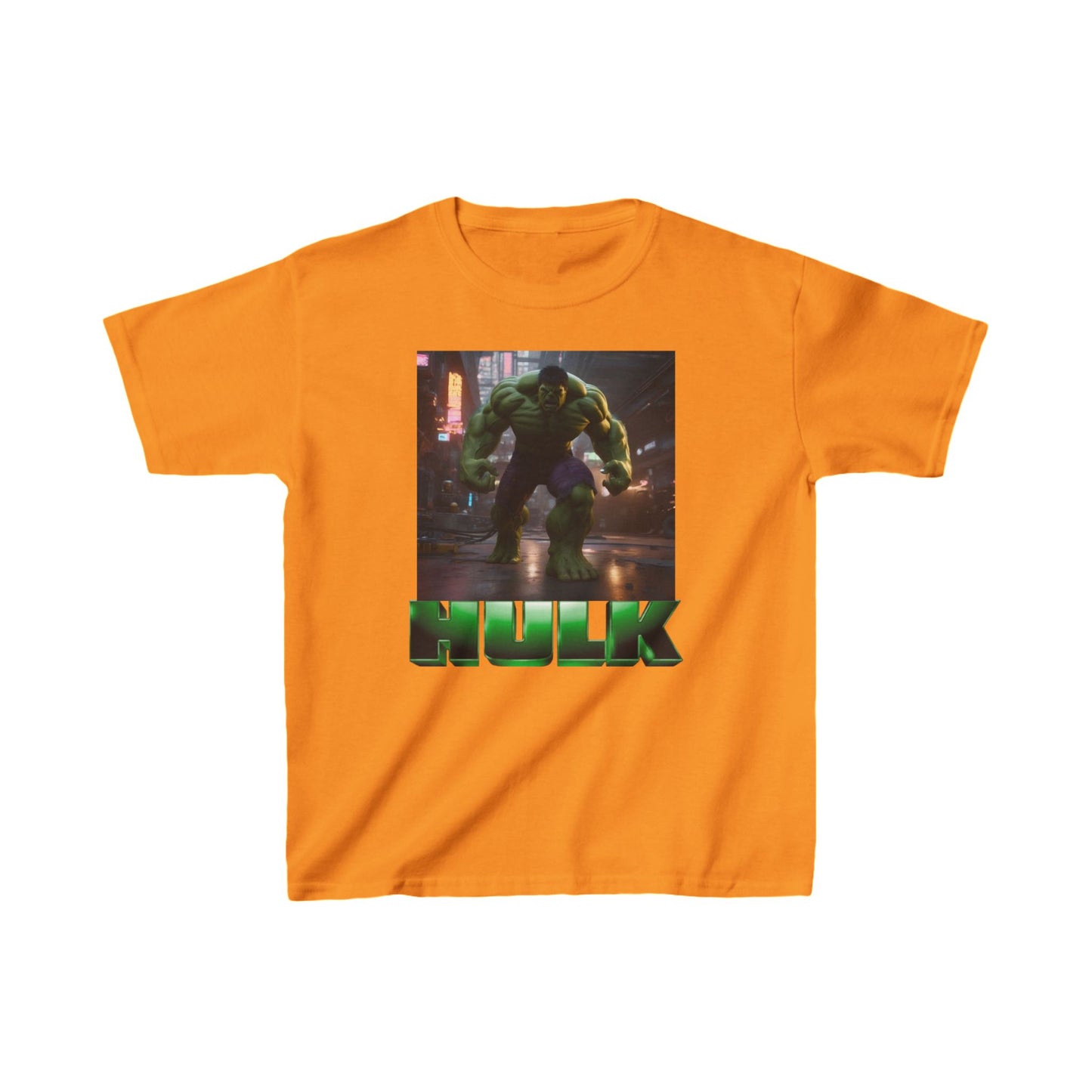 Kids Incredible Hulk Heavy Cotton Tee 16 colors