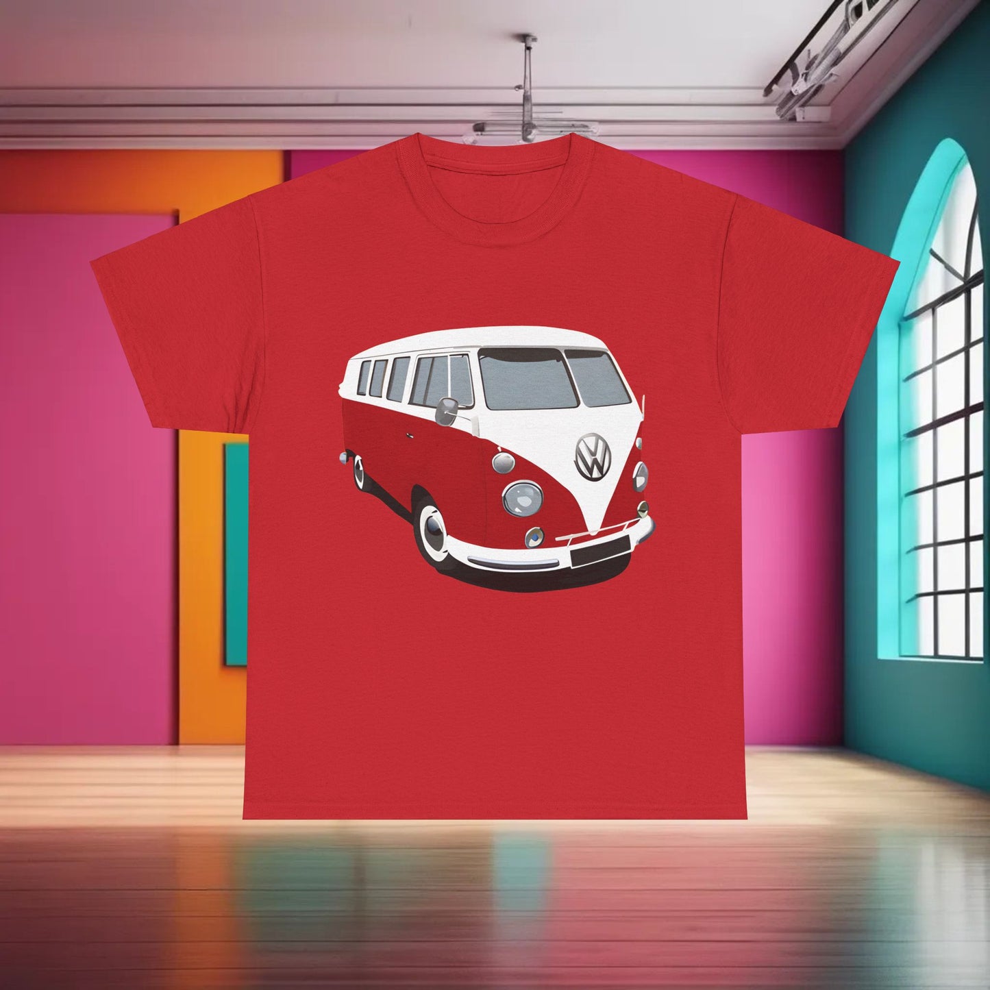 VW Camper Van Graphic T-Shirt Urban Unisex Cotton Tee