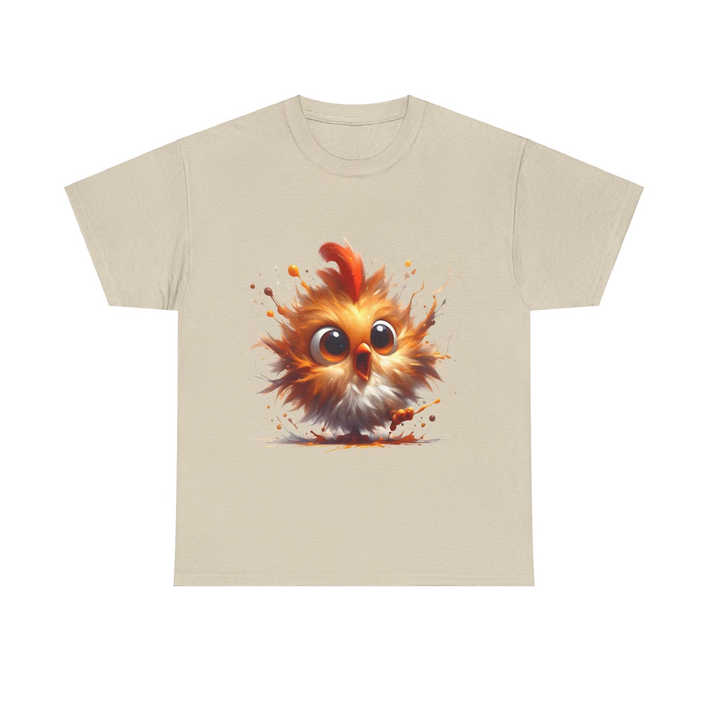 Explosive Joy Tee - Cartoon Bird Edition  Unisex Cotton Tee Graphic T Shirt