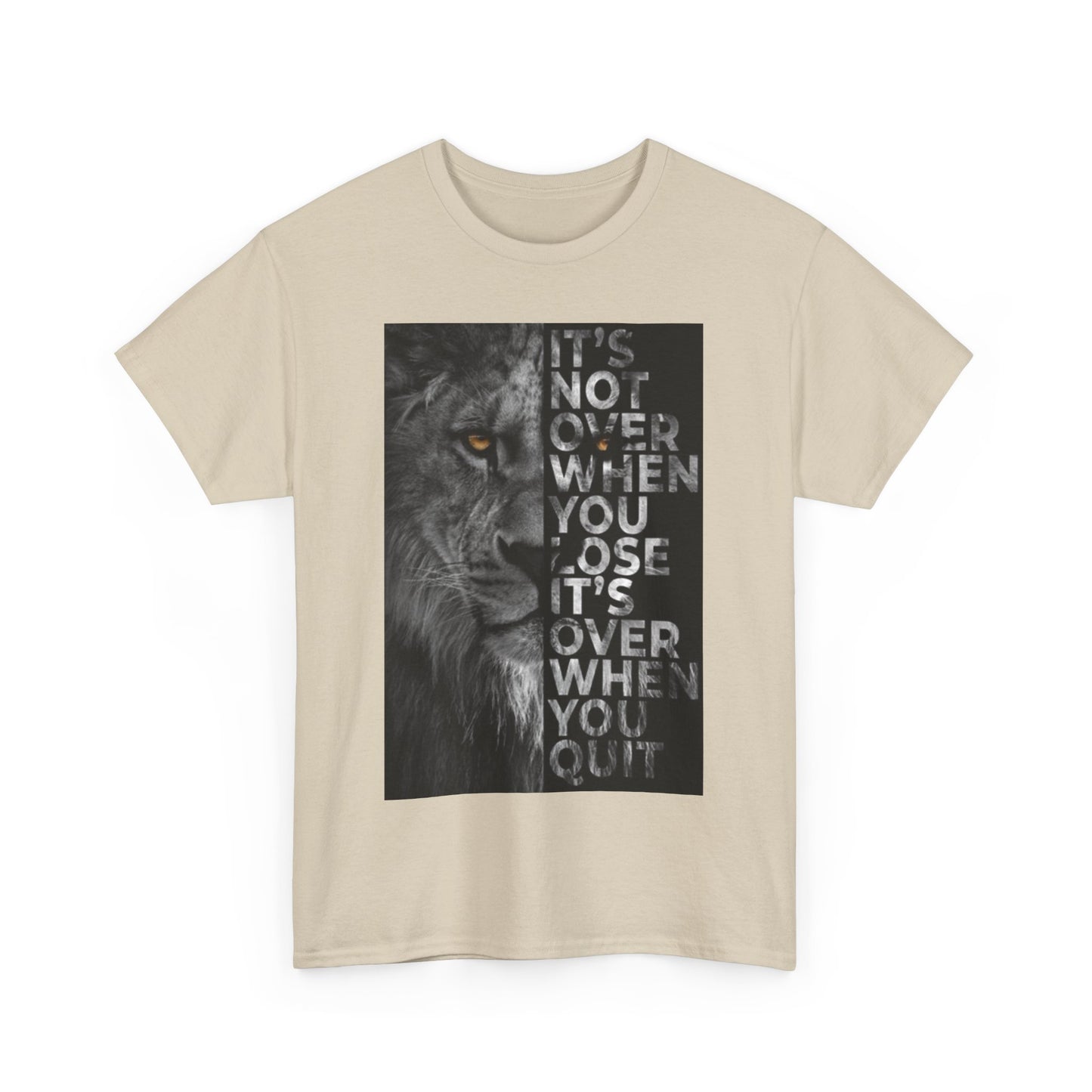 It´s Not Over Graphic Unisex T Shirt TEE Mens Womens Urban