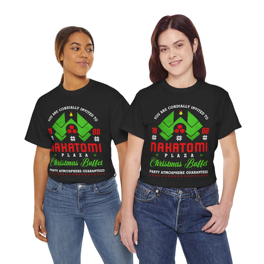 Nakatomi Plaza Christmas 1988 Graphic T-Shirt Urban Unisex Cotton