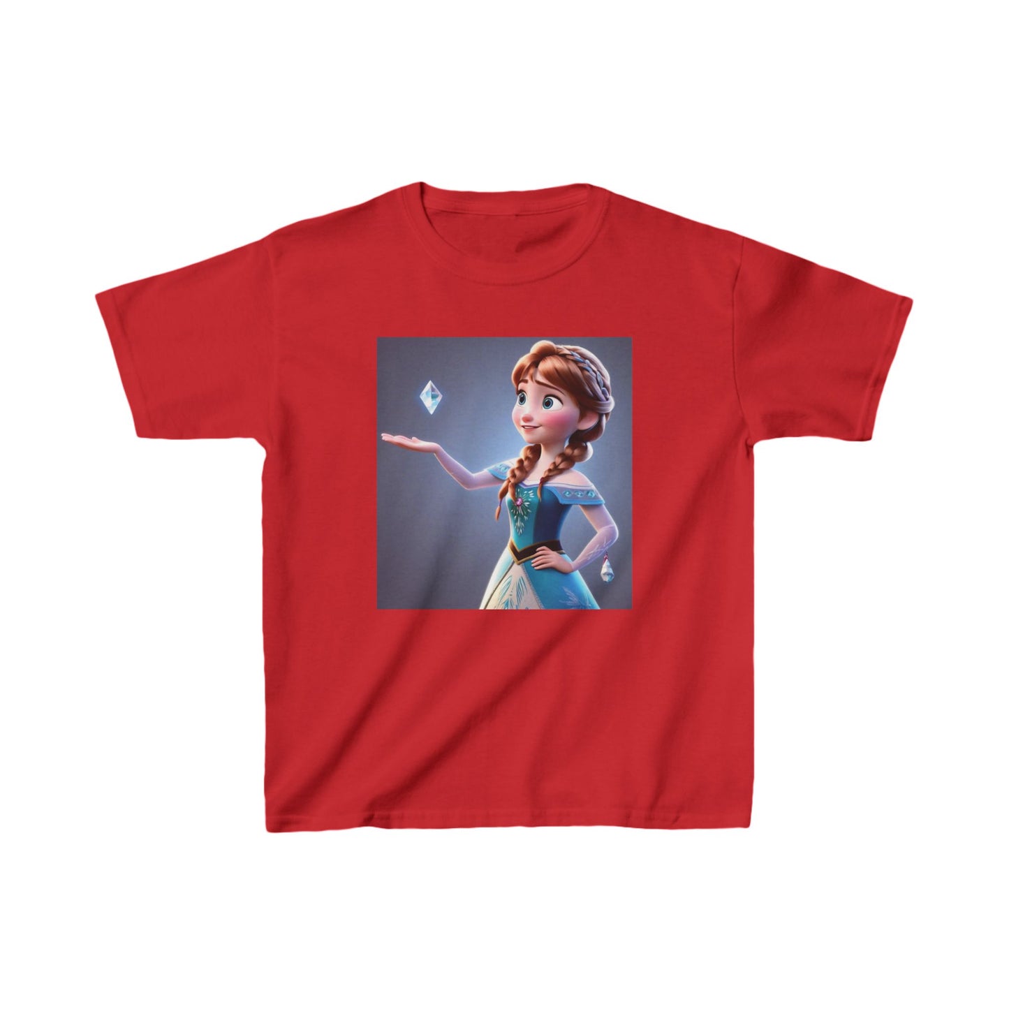 Kids Frozen Anna Heavy Cotton Tee 16 colors