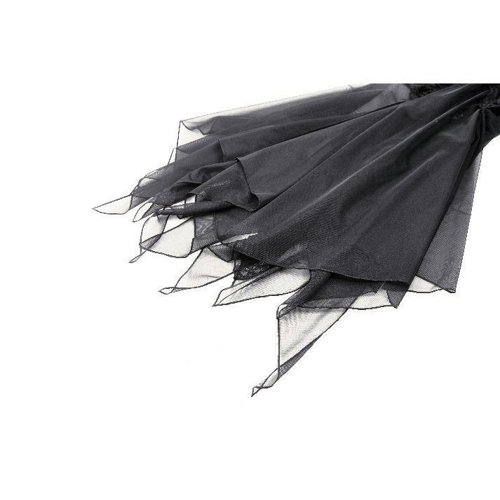 Elegant presentation of the Dark in Love Nevaeh Skirt flat lay, showcasing its exquisite design and romantic gothic style.