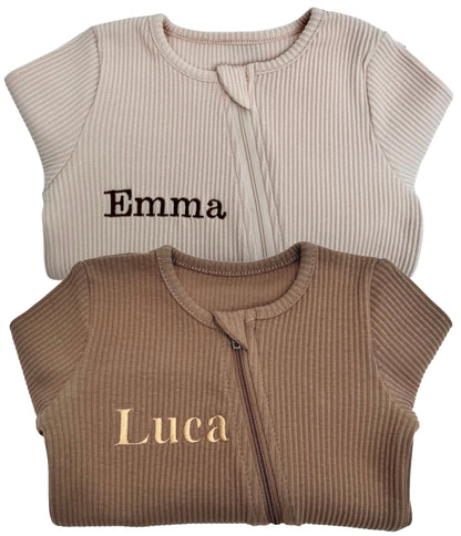 Luxury Claret Red Zipper Sleepsuit for Babies by DreamBuy, designed for comfort and ease, suitable for ages 0-36 months.