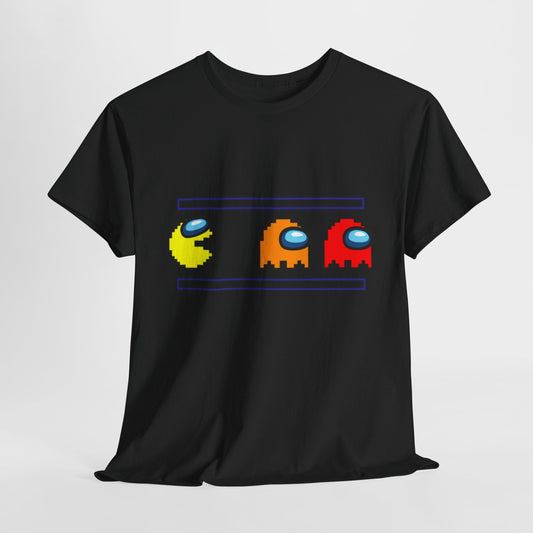 Pac Man Amongst Us Unisex Men Women Graphic Funny T Shirt Tee Urban