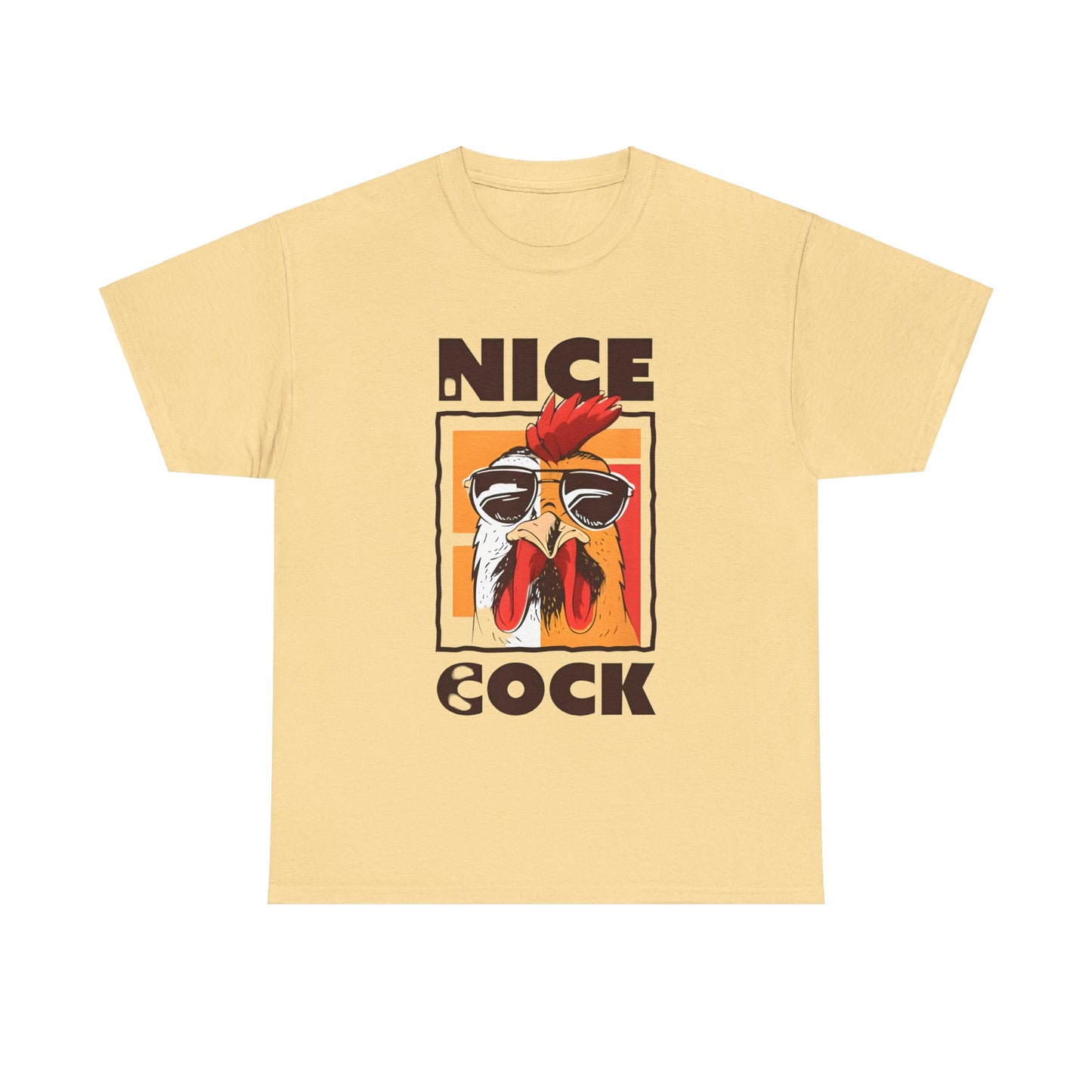 Nice Cock Unisex Cotton T-Shirt Graphic Tee