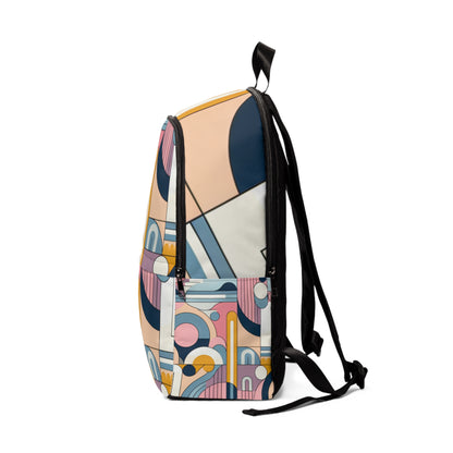 Durable quality and chic style of the Elegant Modern Abstract Backpack by Dazzling Dreams Studio, perfect for elevating everyday fashion.