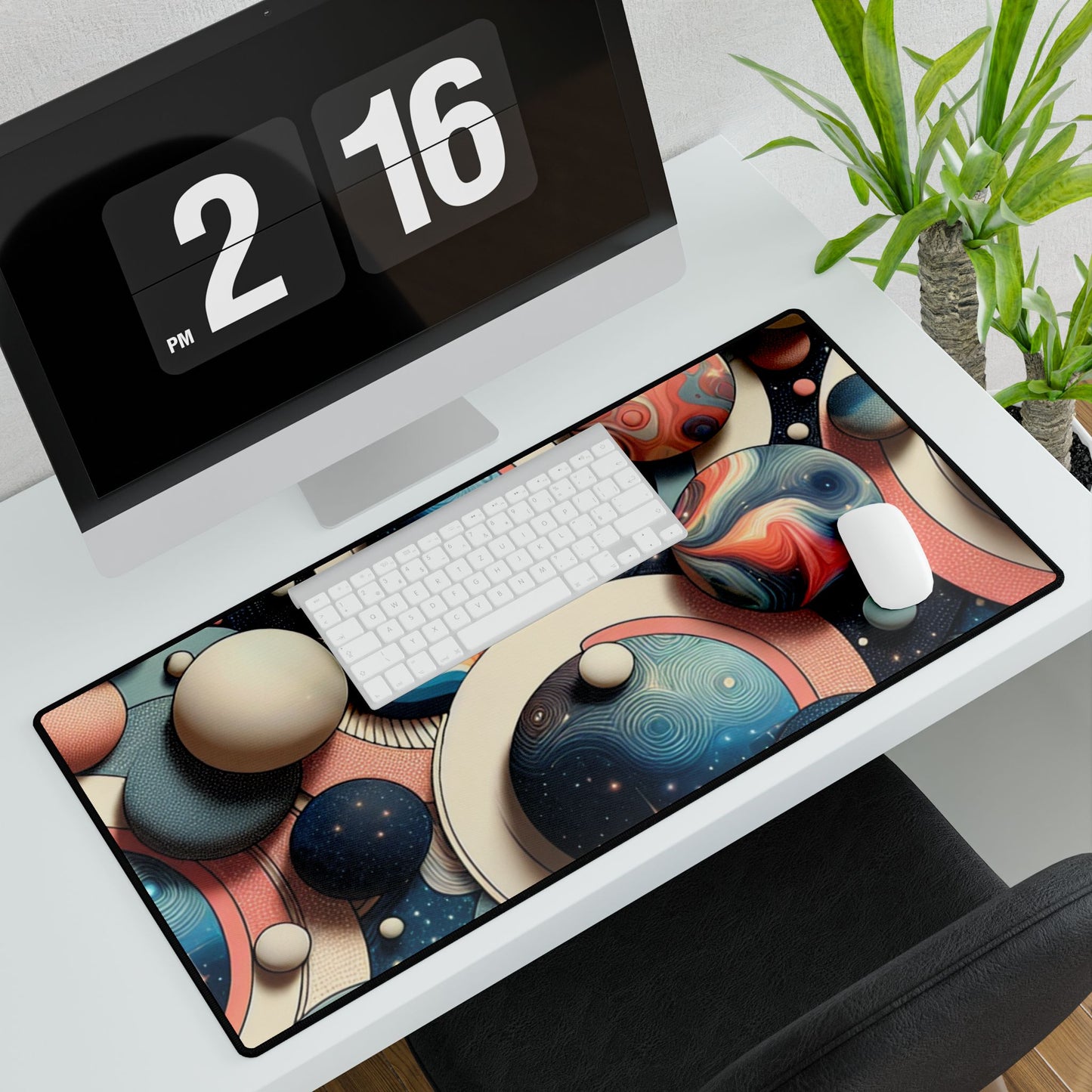 Stellar Nebulous Desk Mat Style- Desk | Mouse Mat 3 Sizes