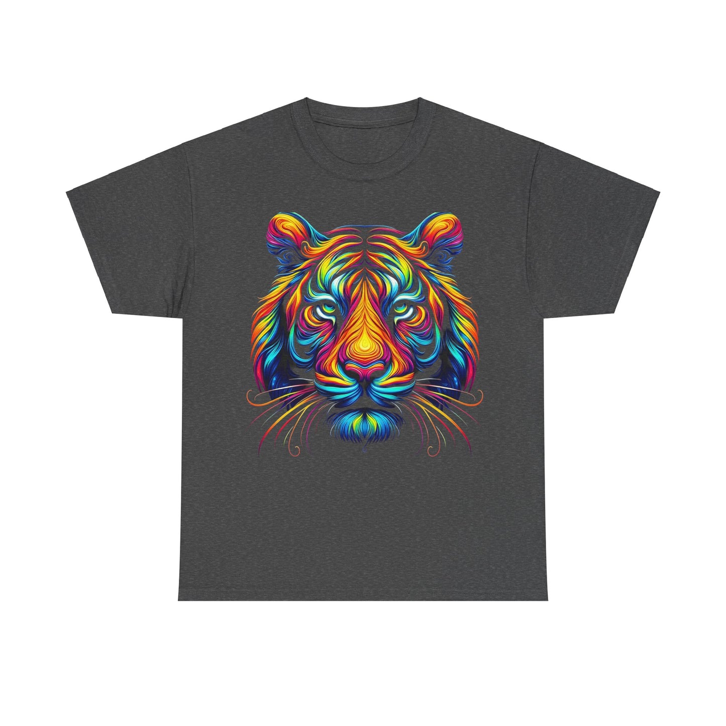 Tiger's Whimsy  Graphic Unisex  T Shirt Tee