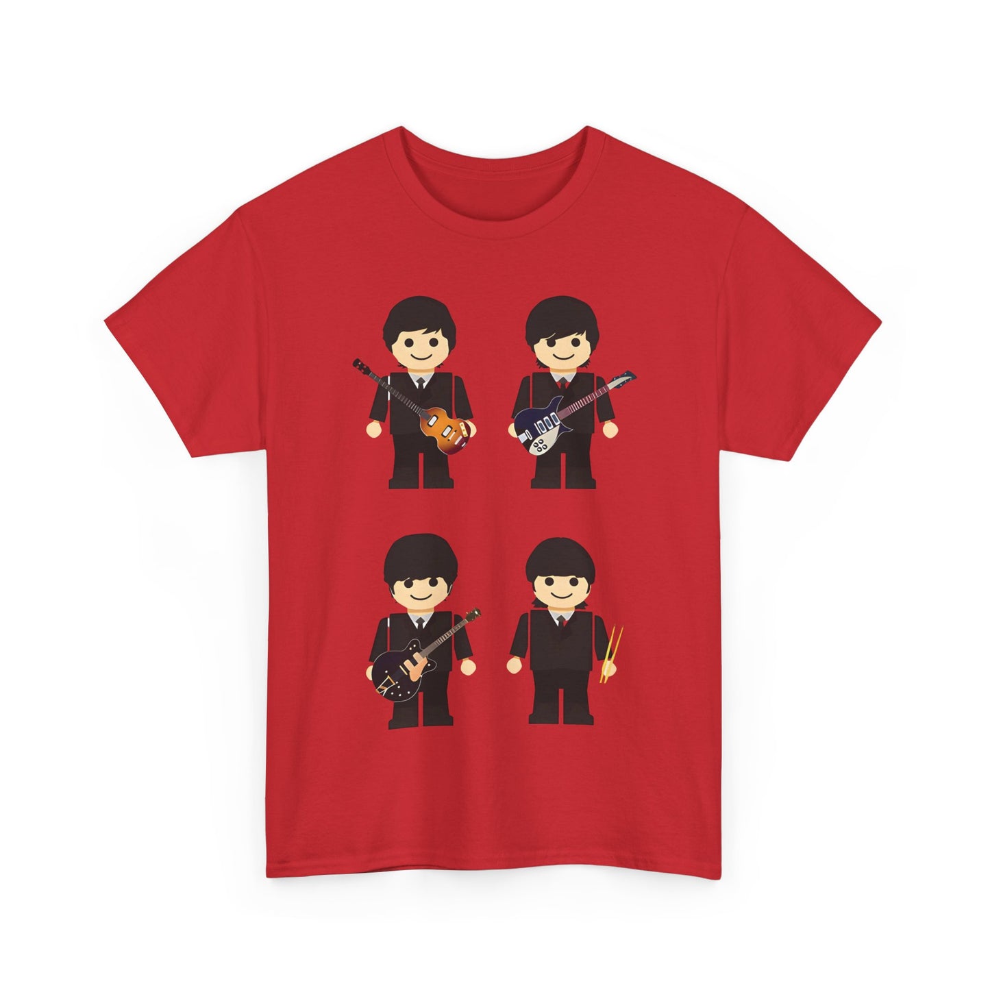 Lego Beatles Graphic T-Shirt Urban Unisex Cotton Tee