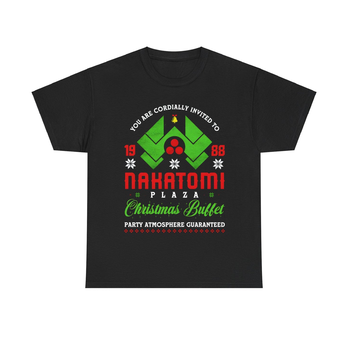 Nakatomi Plaza Christmas 1988 Graphic T-Shirt Urban Unisex Cotton