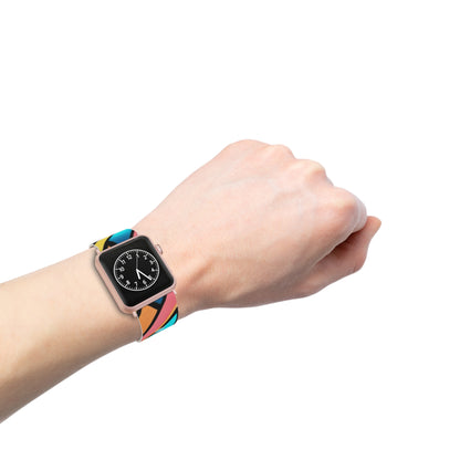 Dazzling Dreams Studio's Stylish DesignVibe Apple Watch Band with vibrant patterns, embodying luxury and individuality for discerning fashion lovers.