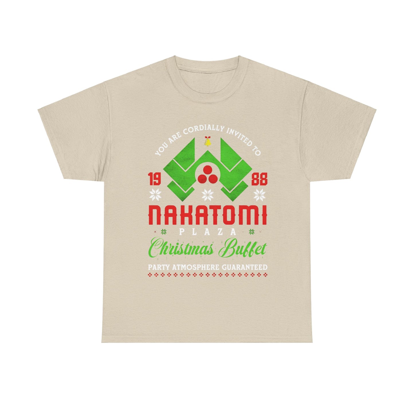 Nakatomi Plaza Christmas 1988 Graphic T-Shirt Urban Unisex Cotton