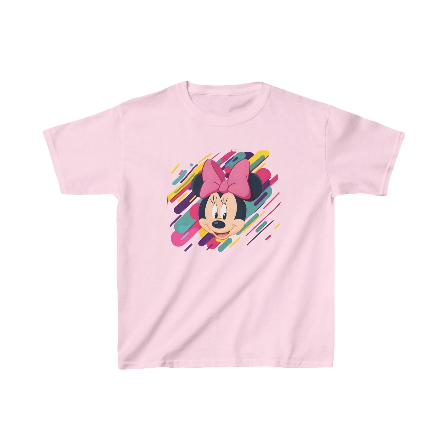 Unisex Kids Minnie Mouse Cotton T Shirt Tee Youths Childs