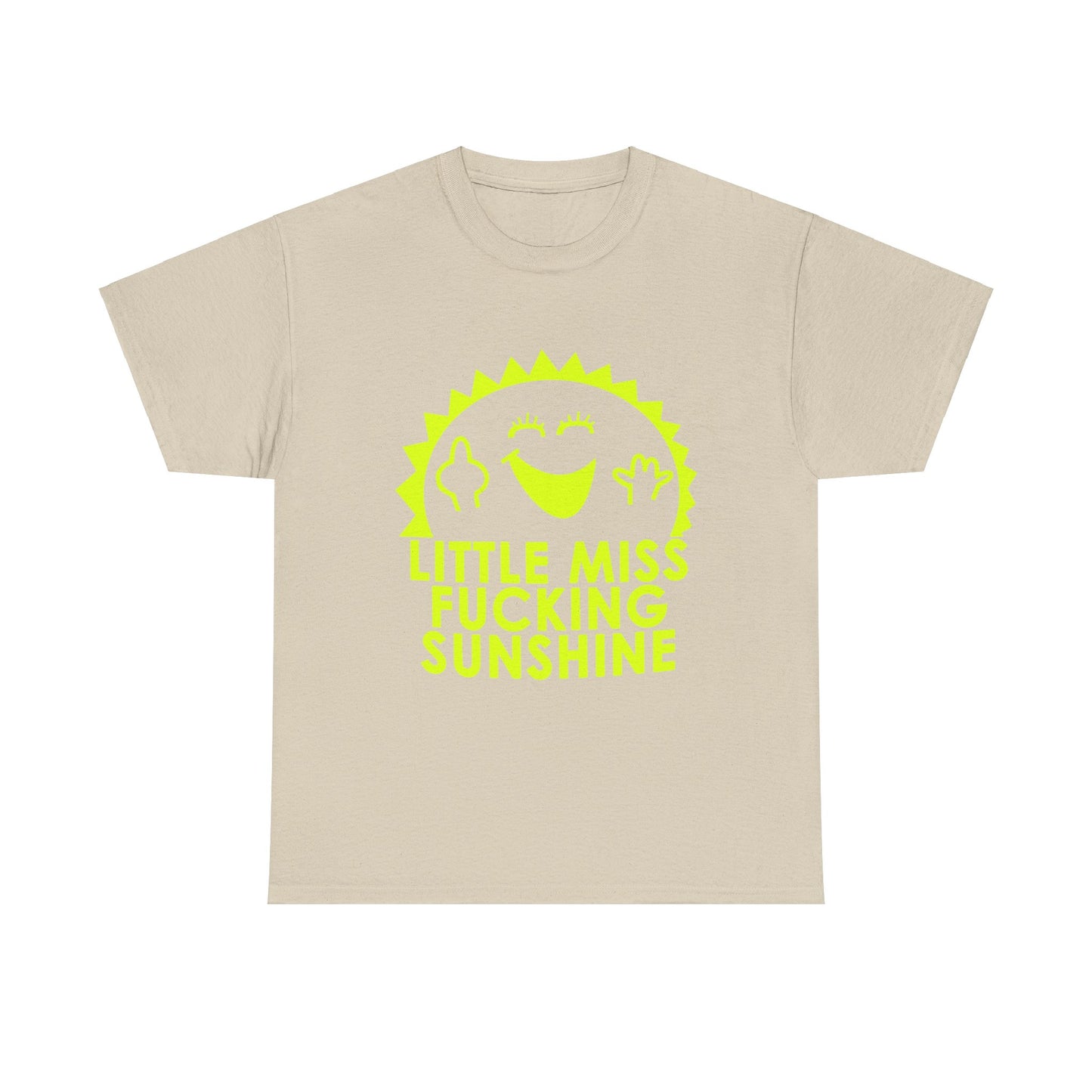 Little Miss Sunshine Women´s Graphic Cotton Funny T Shirt Tee