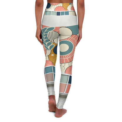 Dazzling Dreams Studio luxurious pastel aesthetic leggings showcasing bold contemporary patterns and innovative designs, ideal for enhancing your wardrobe.