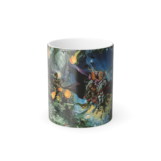 Discworld Mort Heat Change Coffee Mug Tea Mug Office Mug