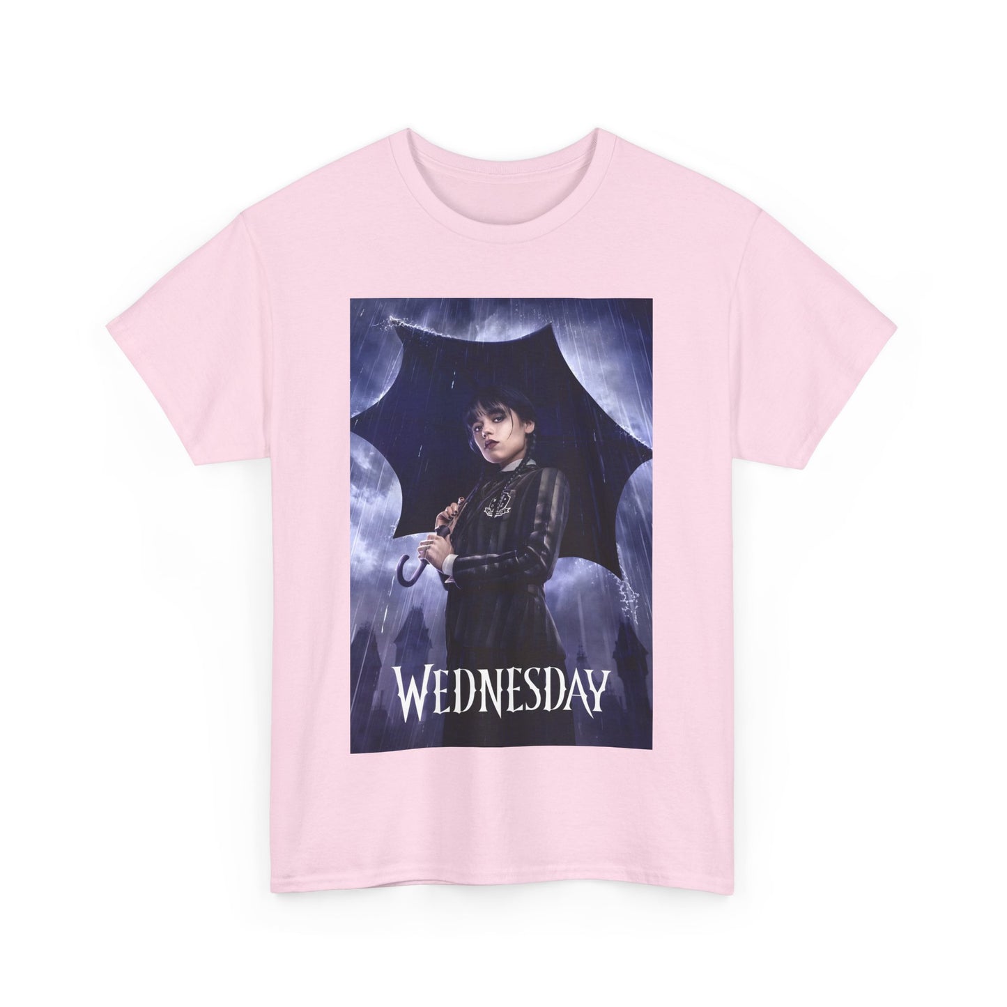 "Wednesday" Embrace the Dark Elegance Graphic  Unisex Graphic Tee Shirt