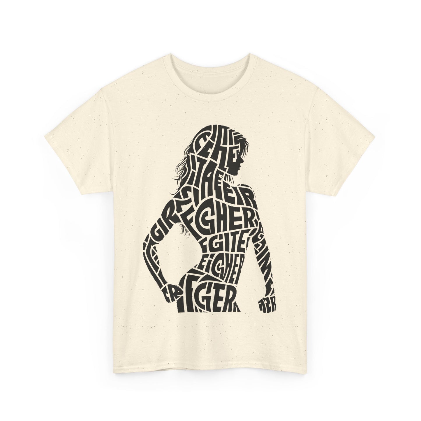 Fighter Girl  Graphic Unisex  T Shirt Tee