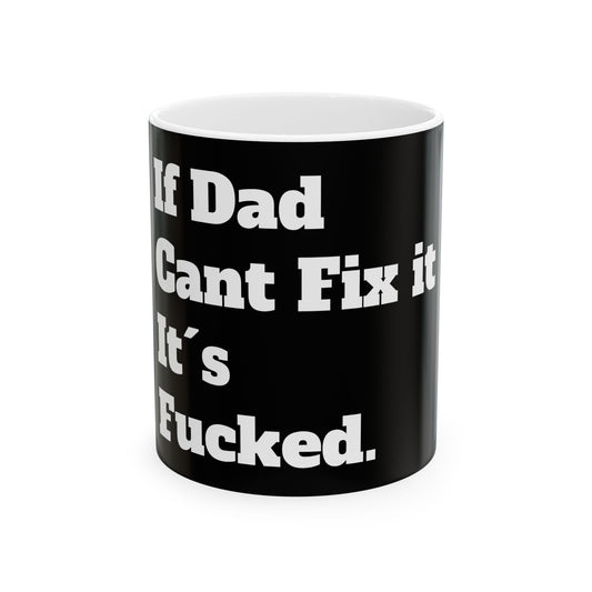 Inappropriate Slogan Ceramic Mug, Funny Office Mug, F- Word Mug, Adult Humor