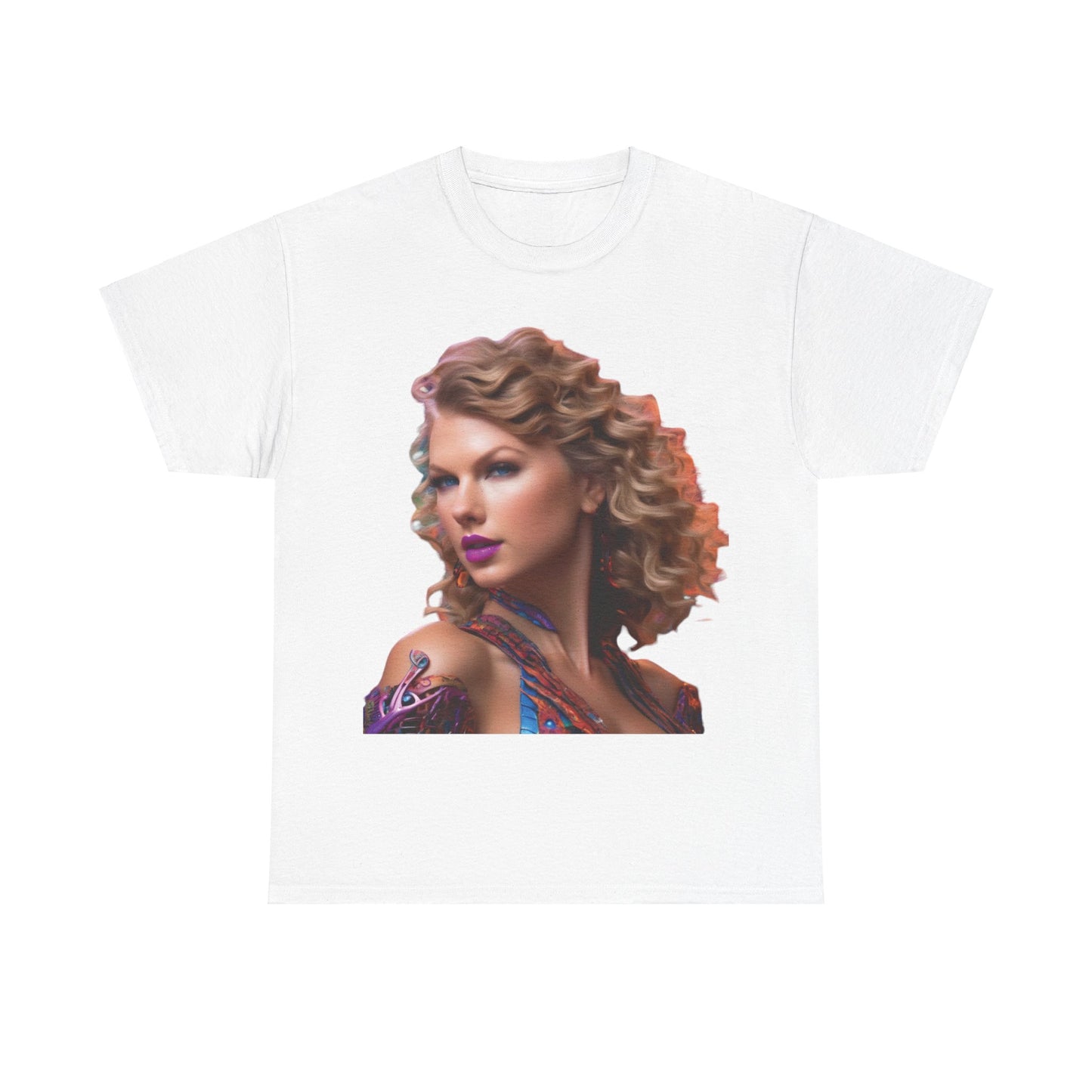 Swifties psychedelic  Taylor Swift Heavy Cotton Tee