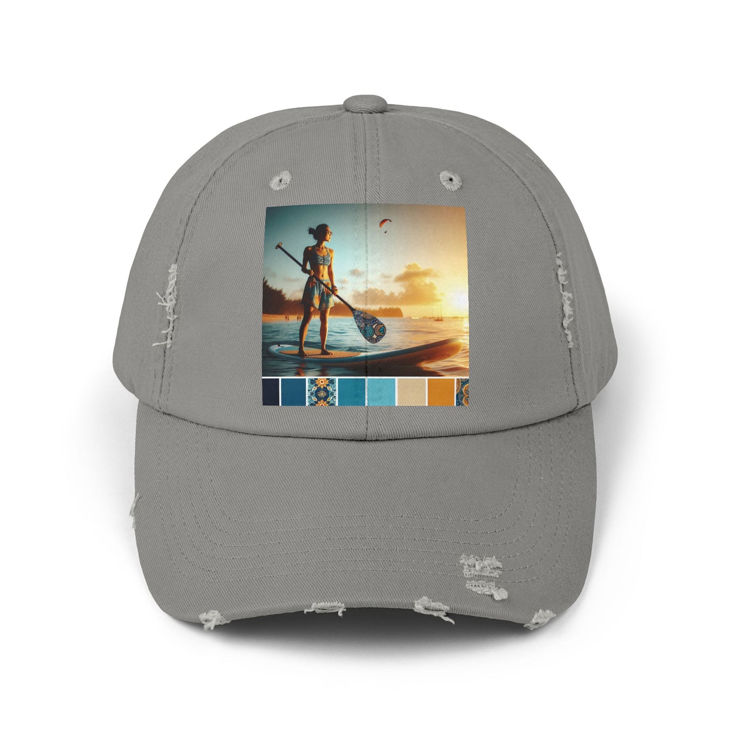 Unisex Distressed Paddleboarders Cap