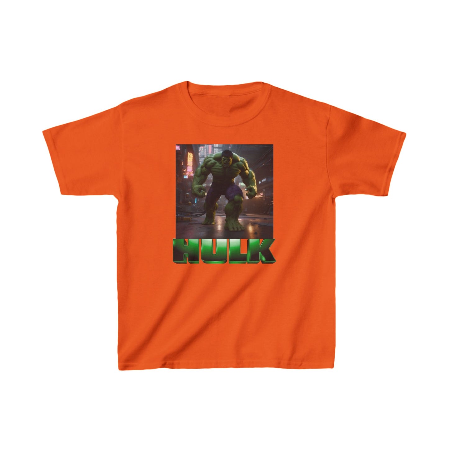 Kids Incredible Hulk Heavy Cotton Tee 16 colors