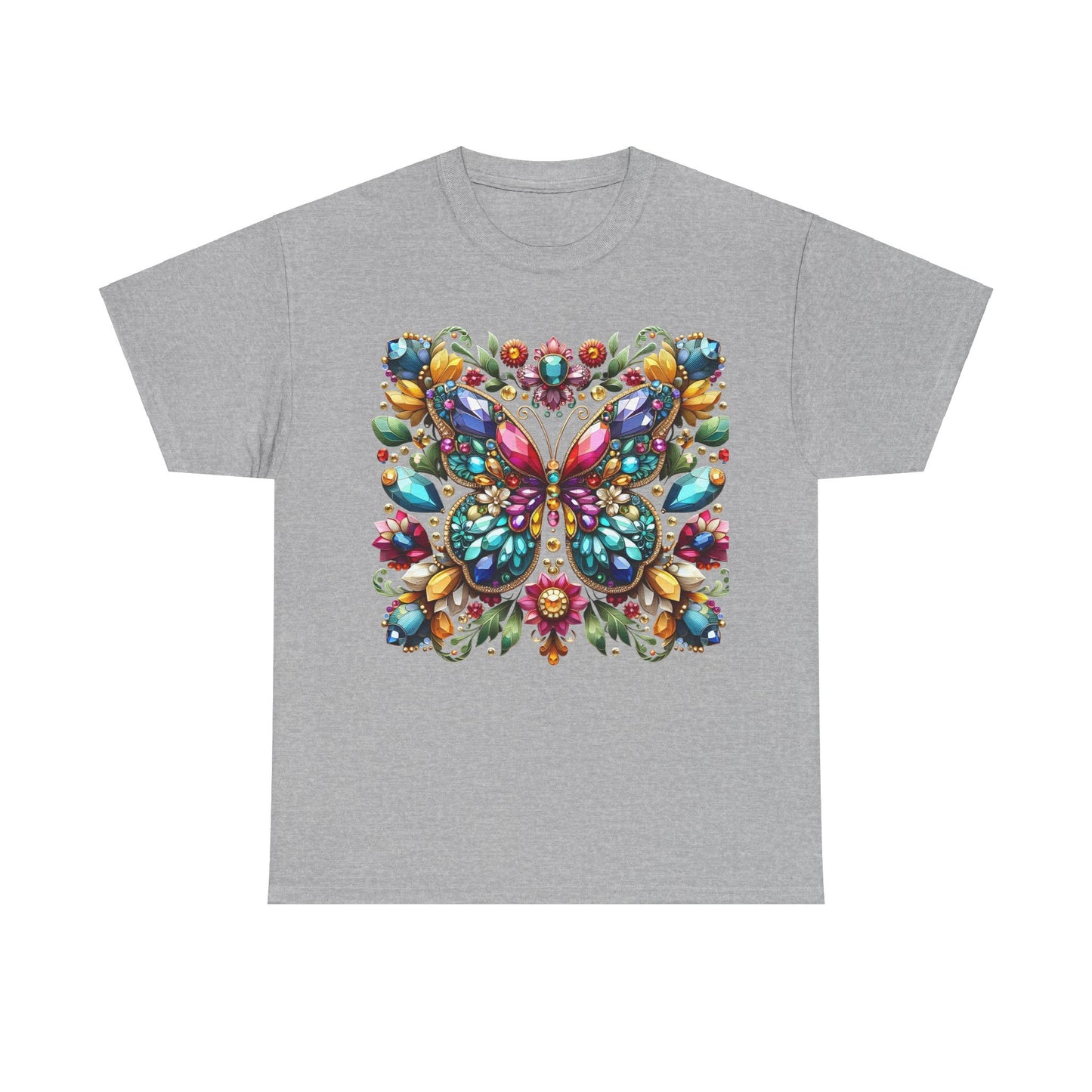 Enchanting Butterfly Brooch Unisex T Shirt Graphic Tee Unisex