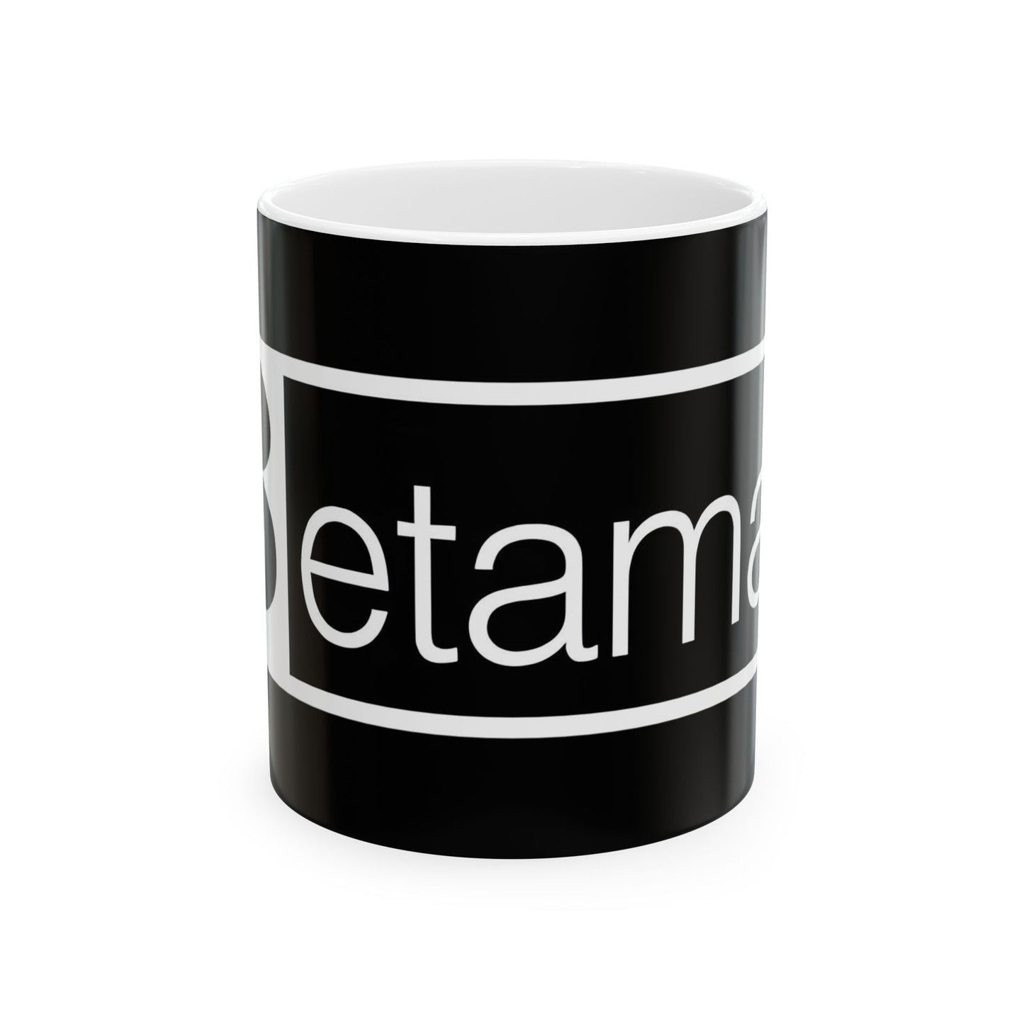 Betamax Logo Retro Image Ceramic Mug,  Office Mug,