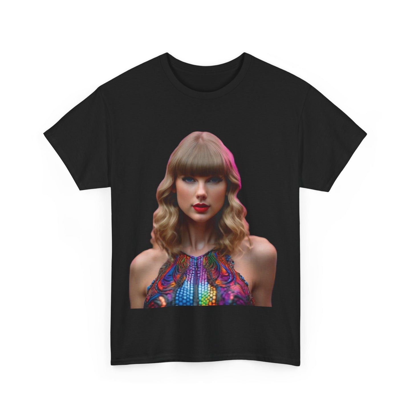 Swifties psychedelic  Taylor Swift Heavy Cotton Tee