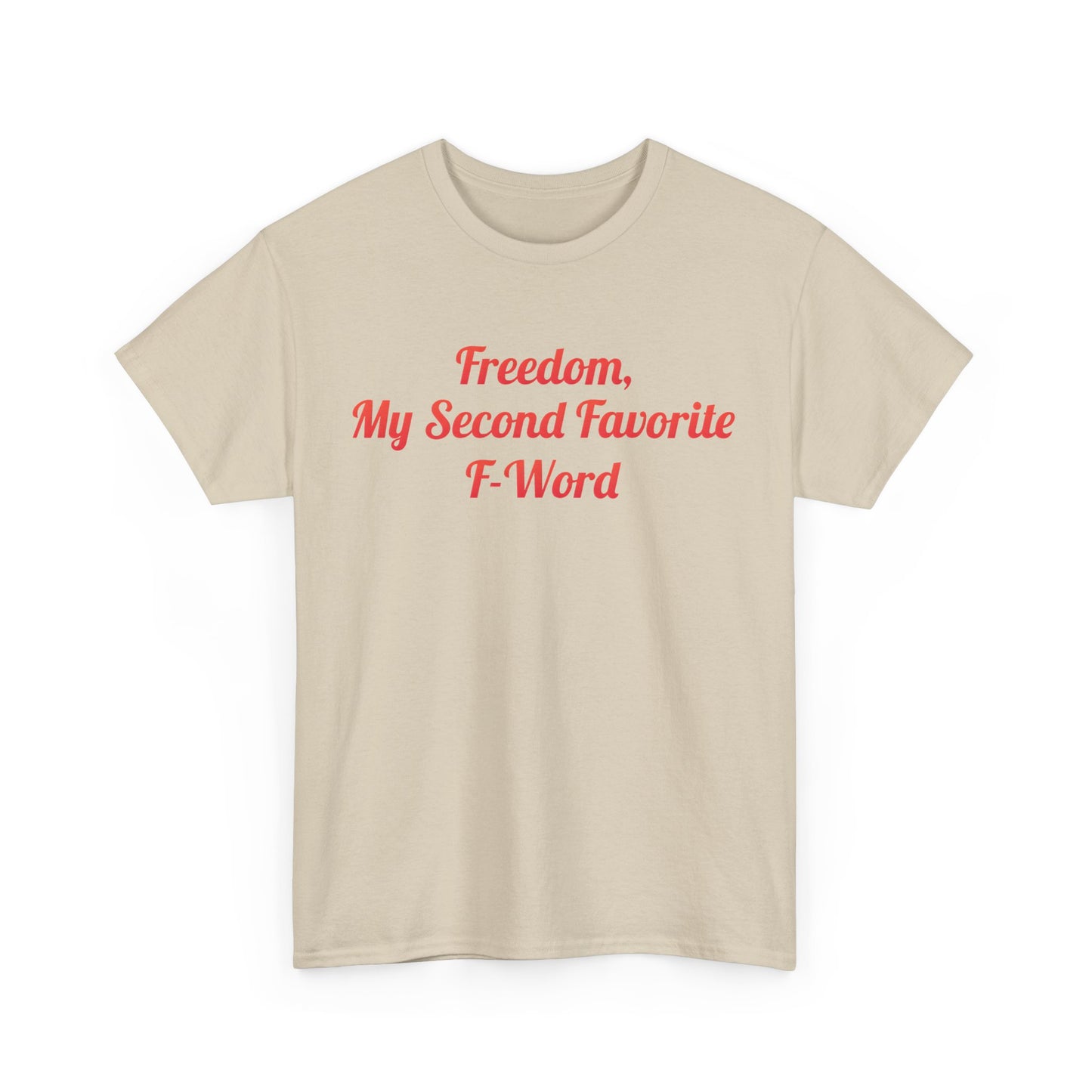 My Second Favorite F Word Graphic T-Shirt Urban Unisex Cotton