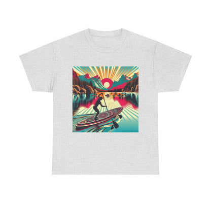 Crafted for comfort and breathability, Dazzling Dreams Studio's Paddle Board T-Shirt encapsulates the essence of aquatic adventures.