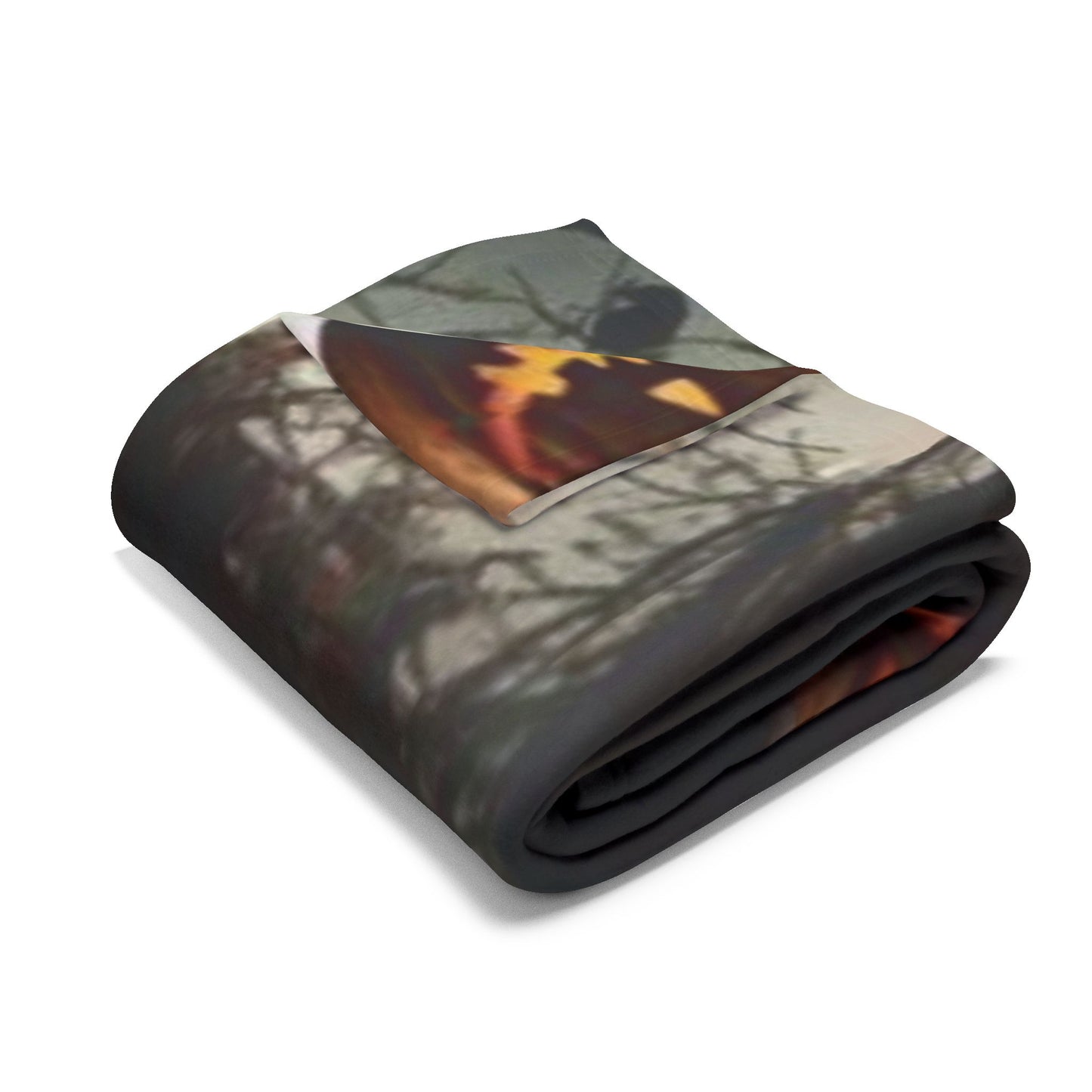 Decorative and Warm Halloween Spooky Arctic Fleece Blanket 3 Sizes