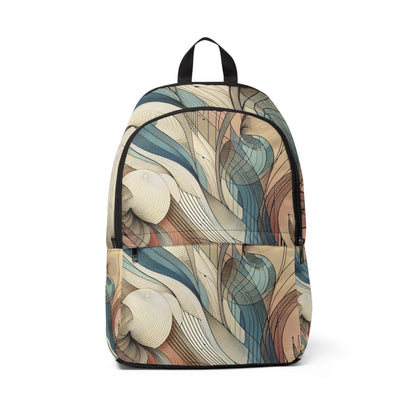 Pastel Hues Contemporary Backpack by Dazzling Dreams Studio featuring a unique blend of soft pastel colours and bold artistry, perfect for stylish individuals.