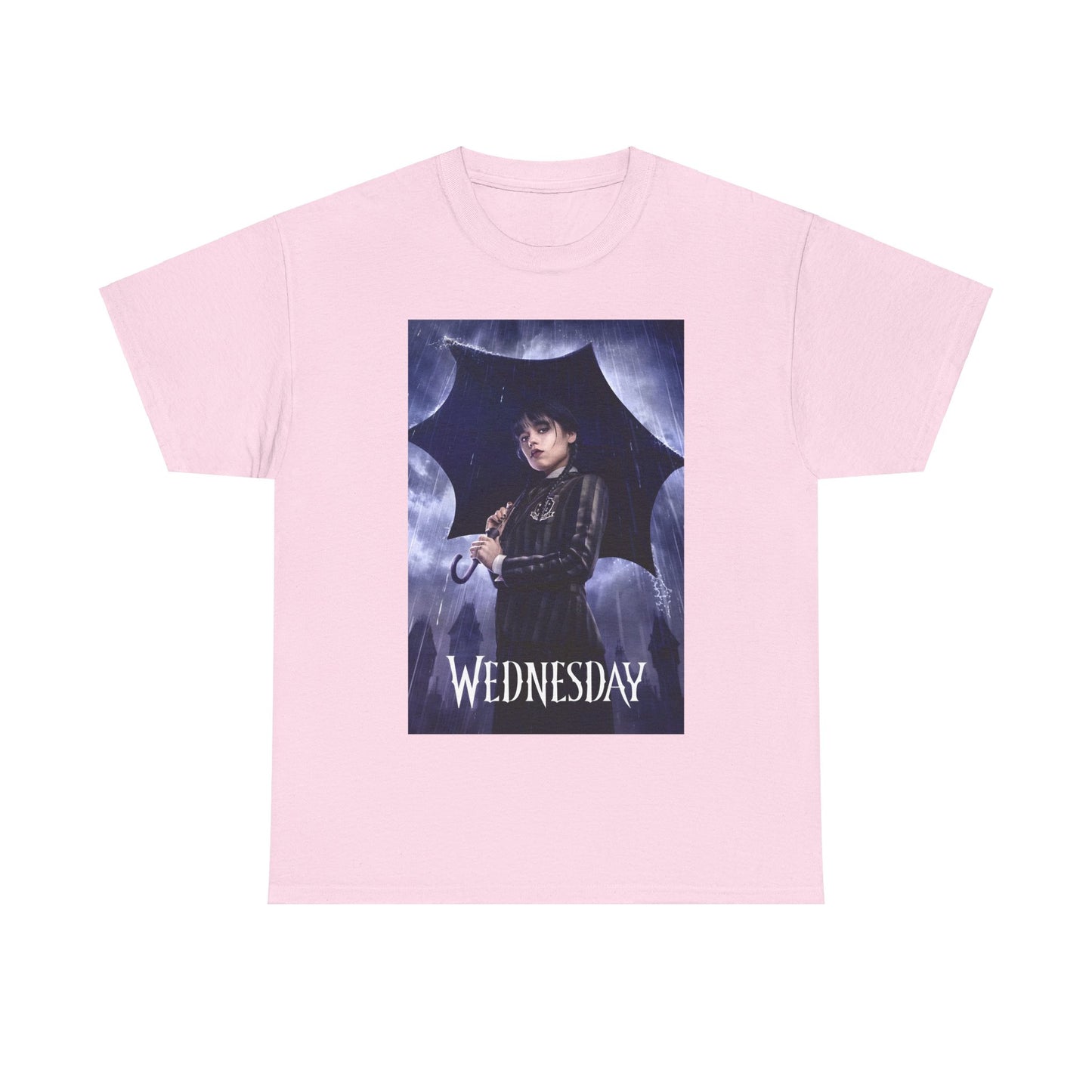 "Wednesday" Embrace the Dark Elegance Graphic  Unisex Graphic Tee Shirt