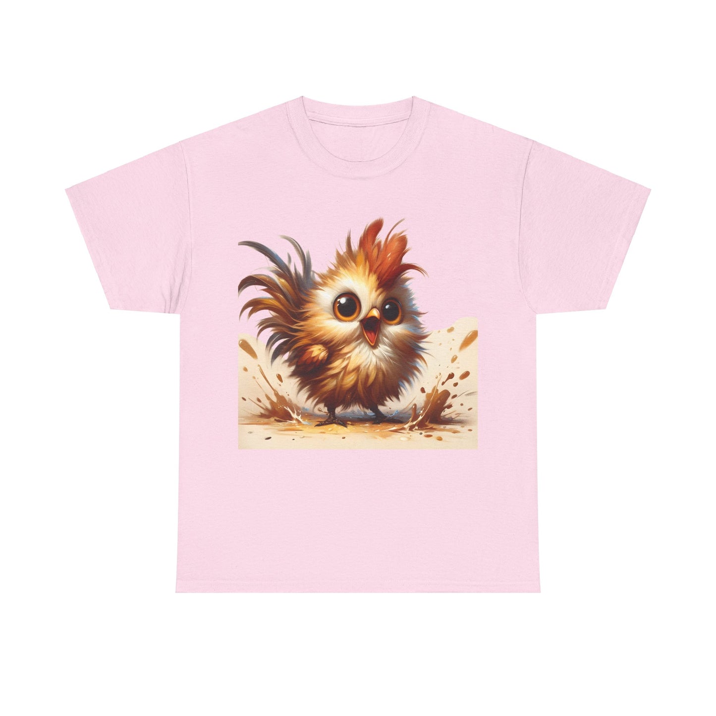 Explosive Joy Tee - Cartoon Bird Edition  Unisex Cotton Tee Graphic T Shirt