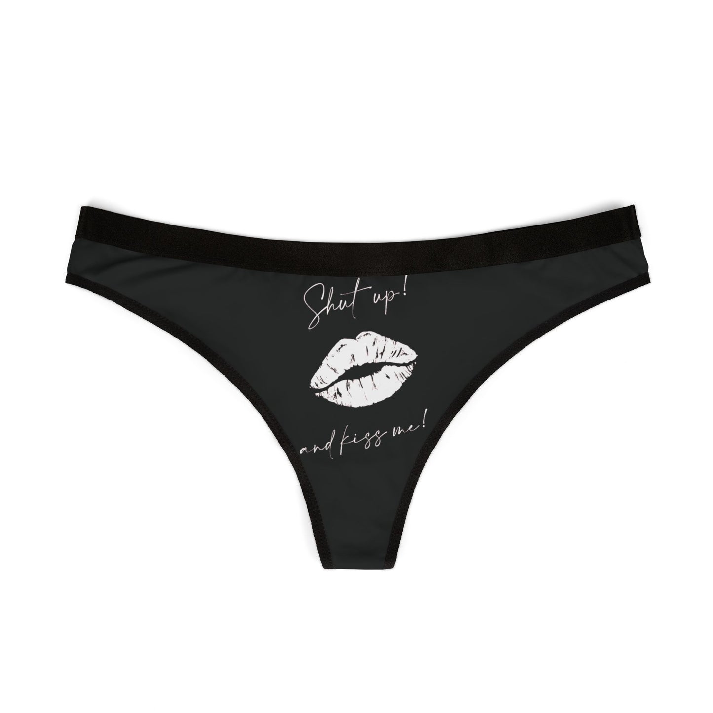 Valentines Naughty Gift Cheeky Womens Thong funny Birthday Anniversary Romantic