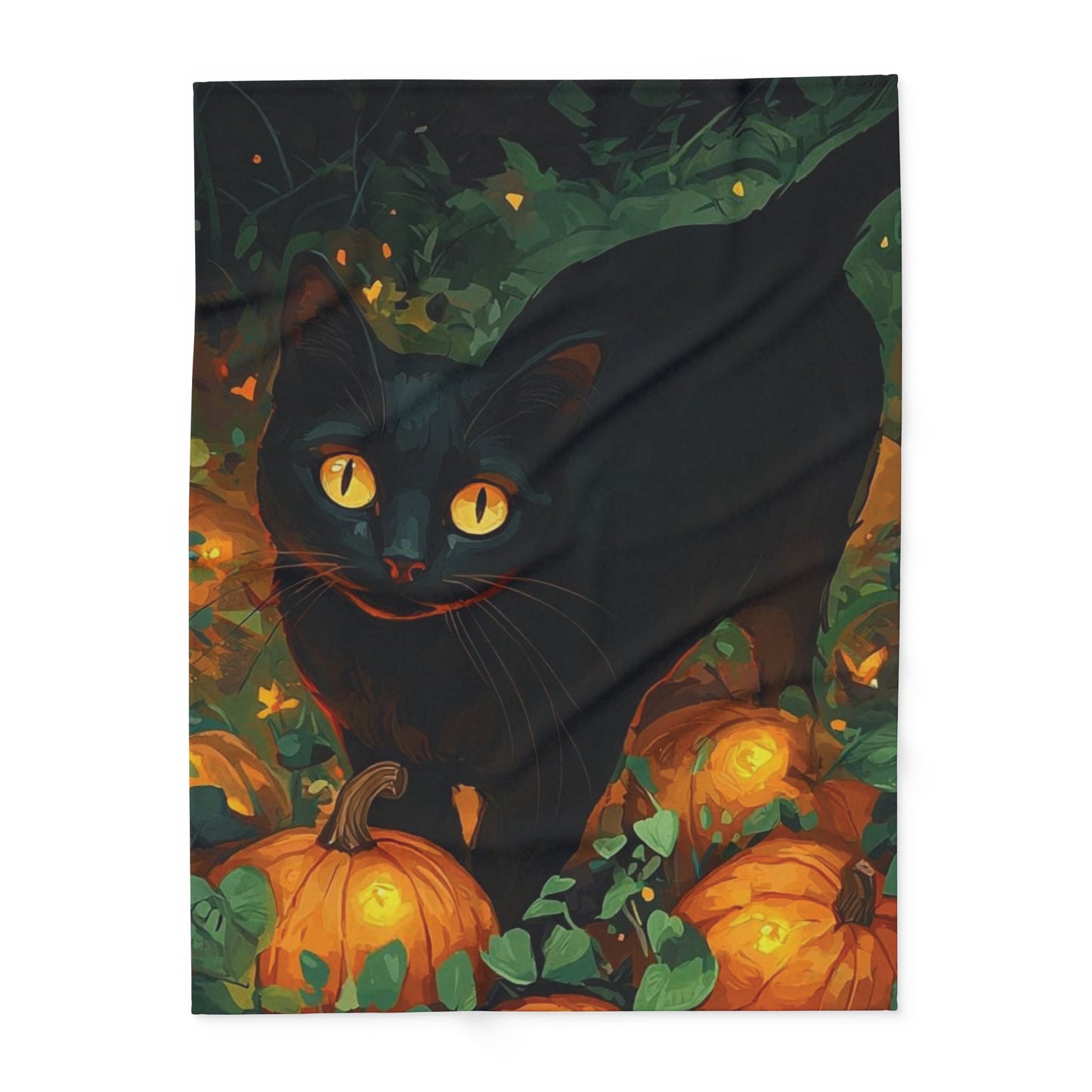 Decorative and Warm Halloween Spooky Arctic Fleece Blanket 3 Sizes