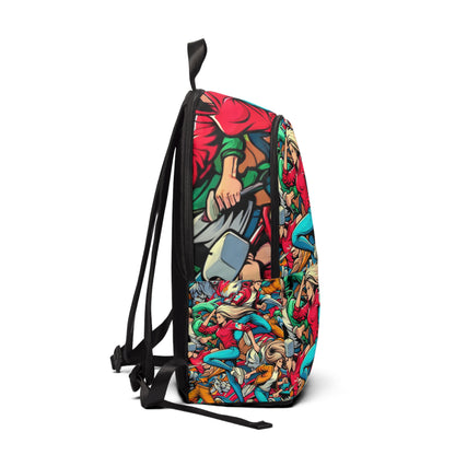 Spacious interior of the Vivid Cartoon Character Backpack from Dazzling Dreams Studio, elegantly crafted for style and functionality, ideal for everyday adventures.